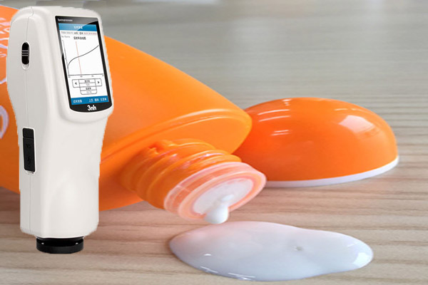 分光測色儀檢測防曬霜的顏色差異