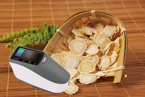 色差儀檢測(cè)西洋參的顏色