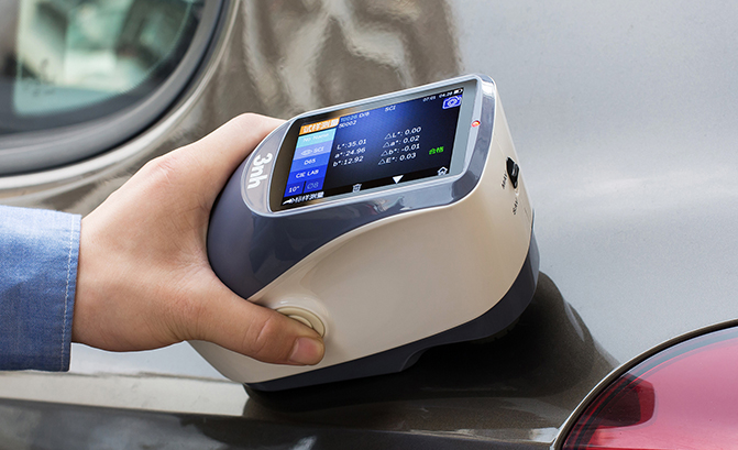 鈑金門殼色差測(cè)試